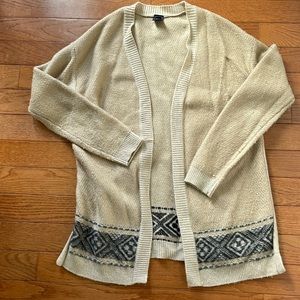 GAP open cardigan sweater